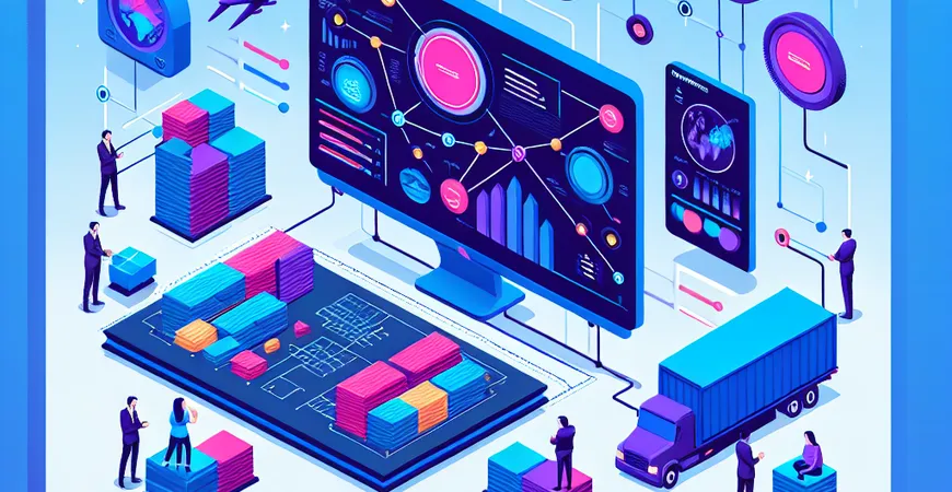 供应链模块可视化：ERP 如何实现物流轨迹实时追踪